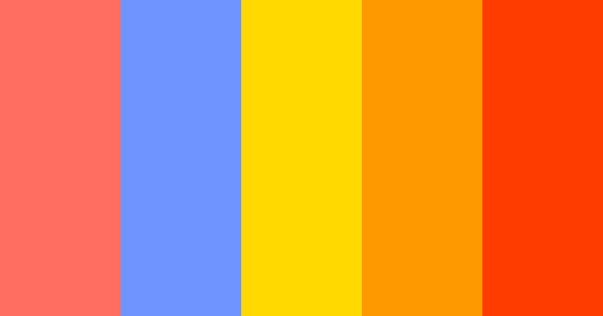 Download retro vibes color palette PNG image (landscape)