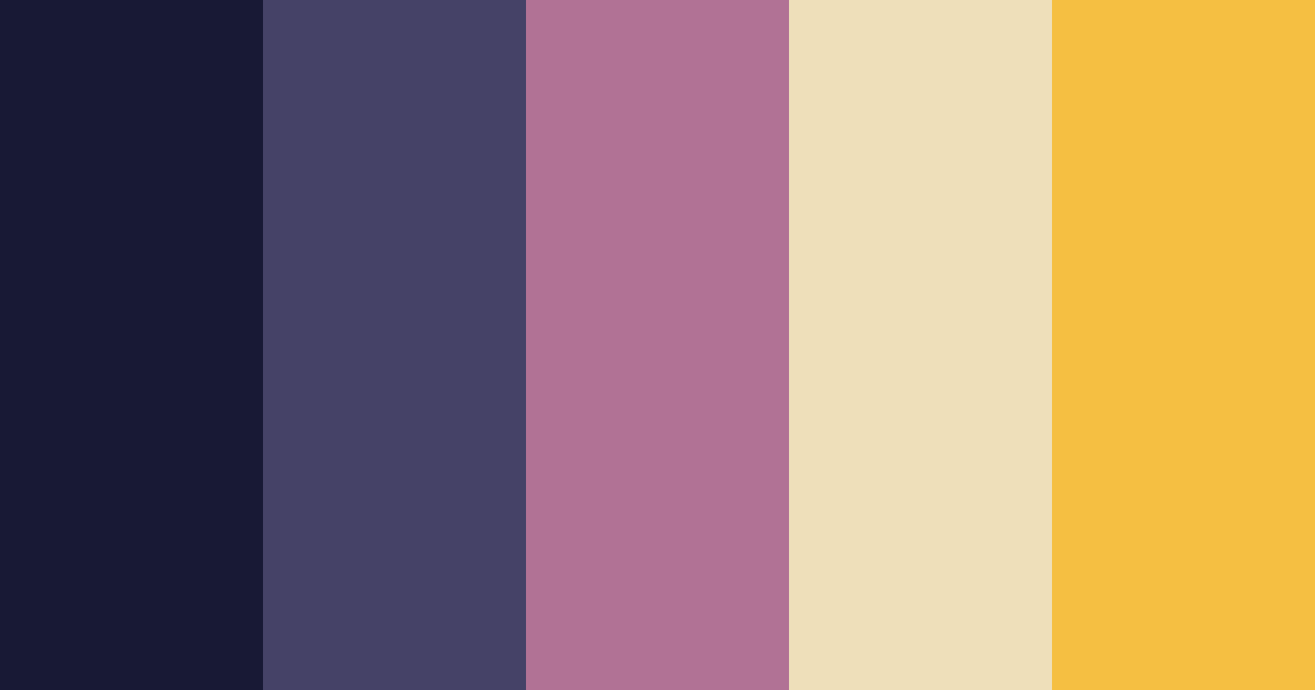 Download classy color palette PNG image (landscape)