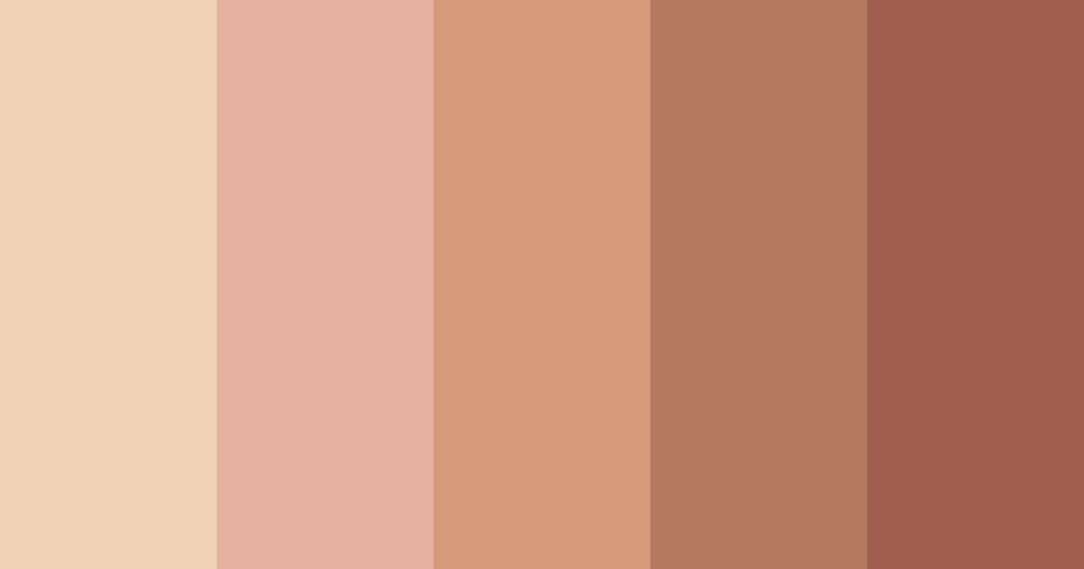 Download soft skin color palette PNG image (landscape)