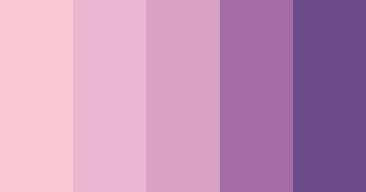 Download cornflower dream color palette PNG image (landscape)