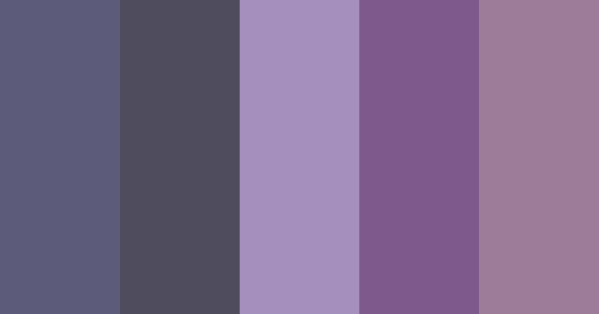 Download elegant twilight color palette PNG image (landscape)