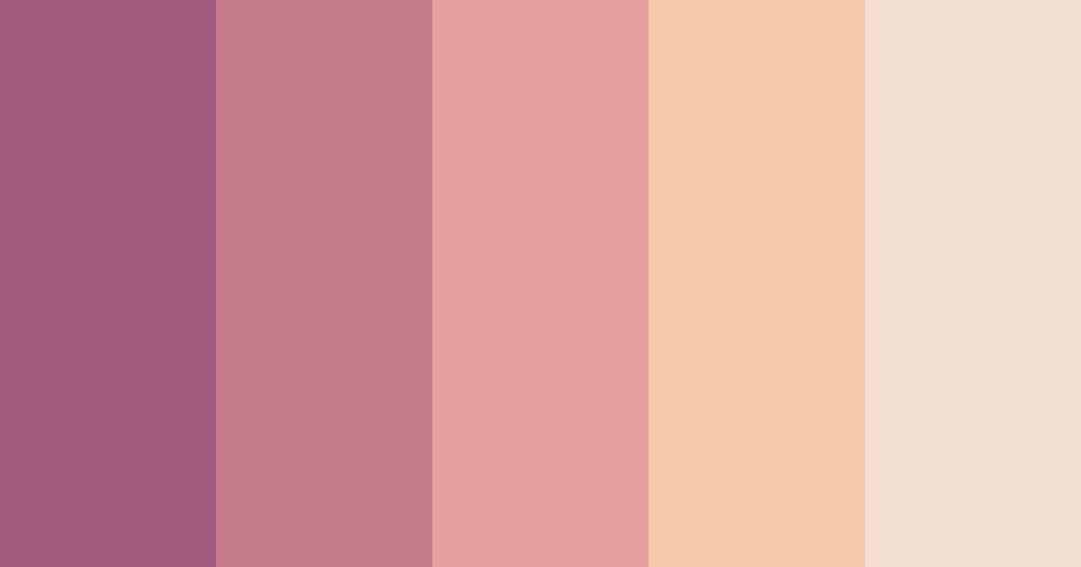 Download rosewood color palette PNG image (landscape)