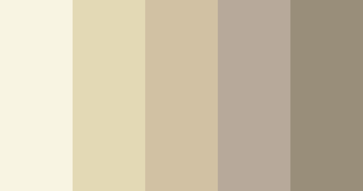 Download ivory elegance color palette PNG image (landscape)