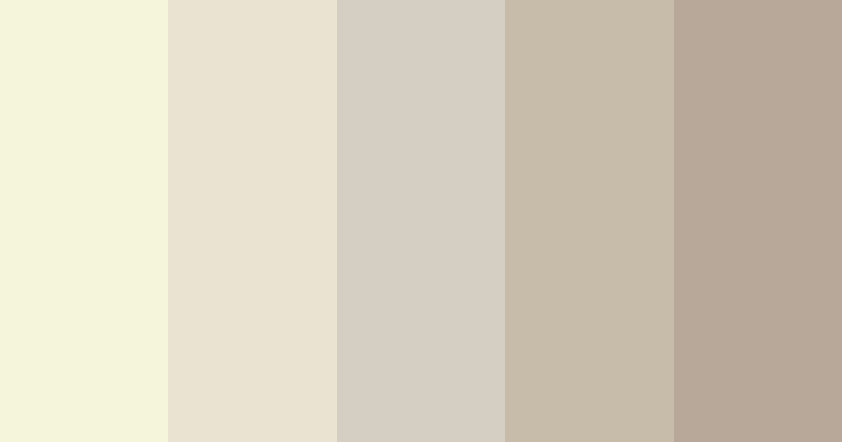 Download ivory dream color palette PNG image (landscape)
