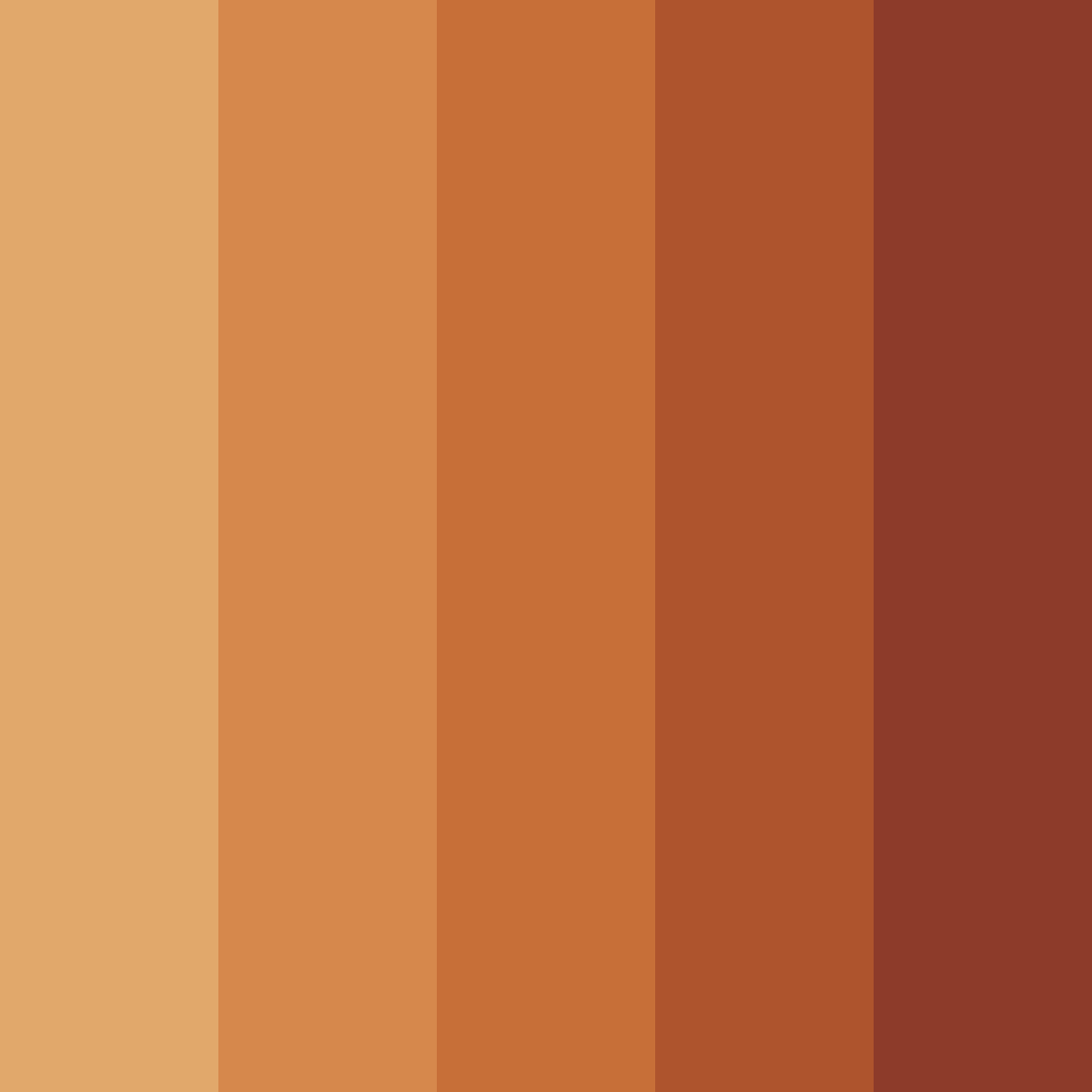 Download cascabel color palette PNG image (square)