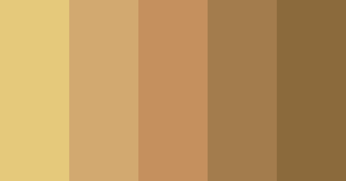 Download sahara color palette PNG image (landscape)