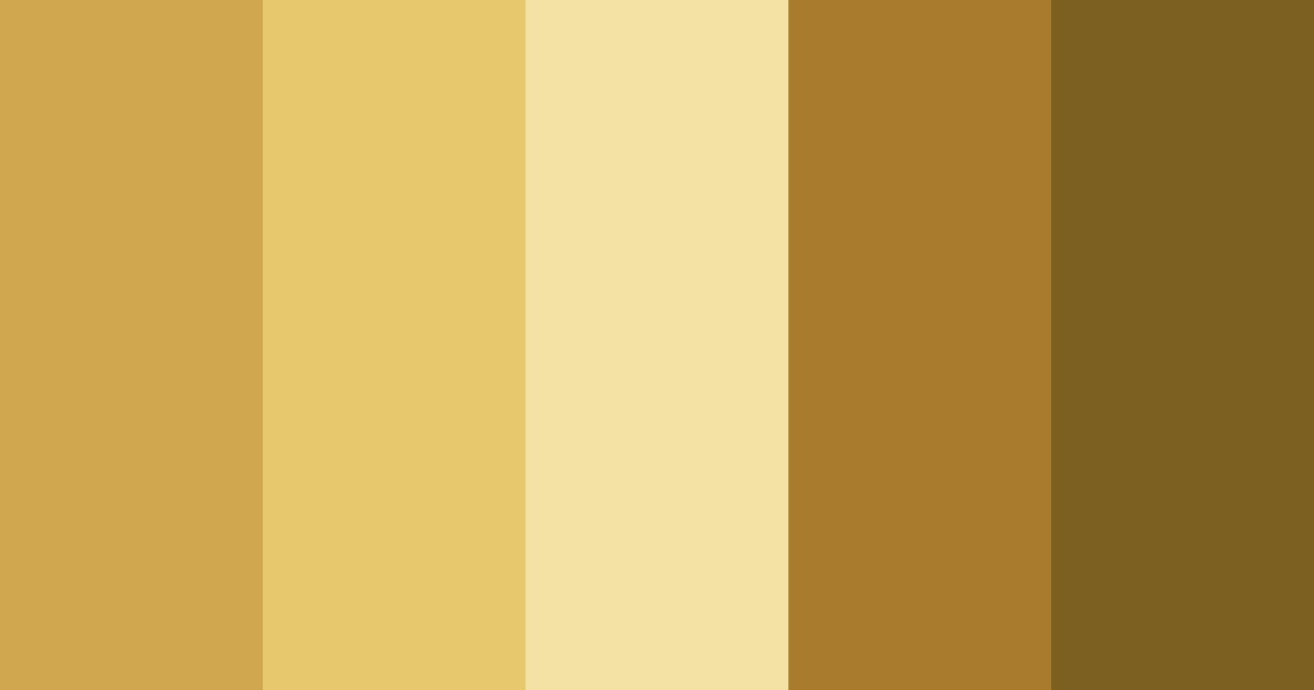 Download golden zebra color palette PNG image (landscape)