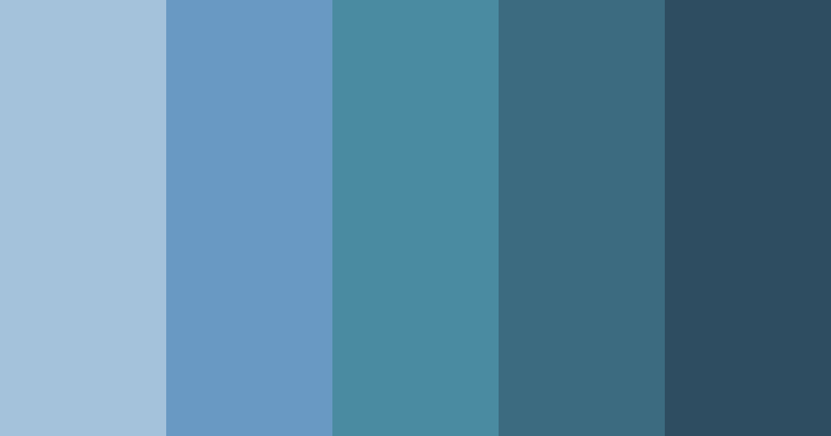 Download winter blues color palette PNG image (landscape)