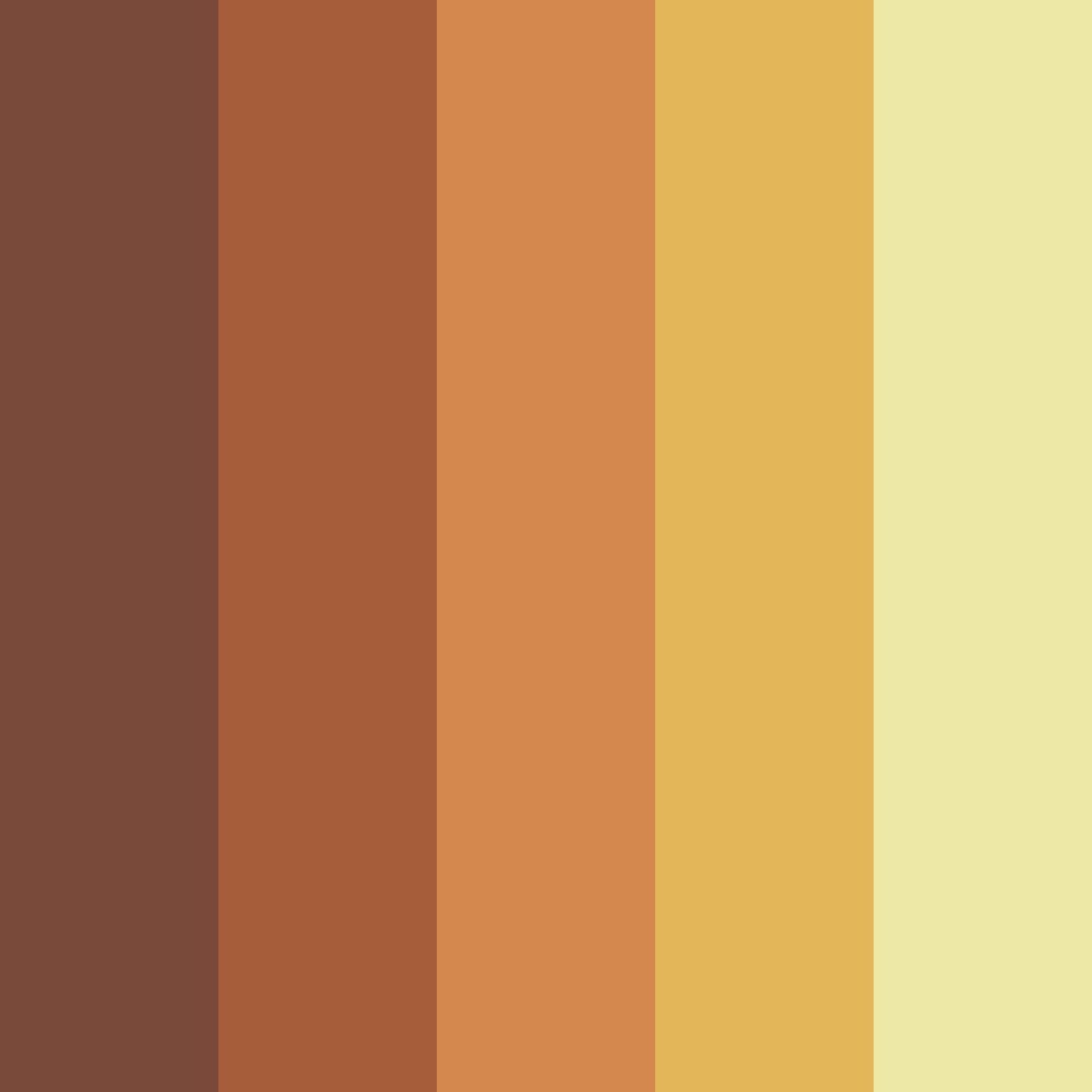 Download oak poet color palette PNG image (square)