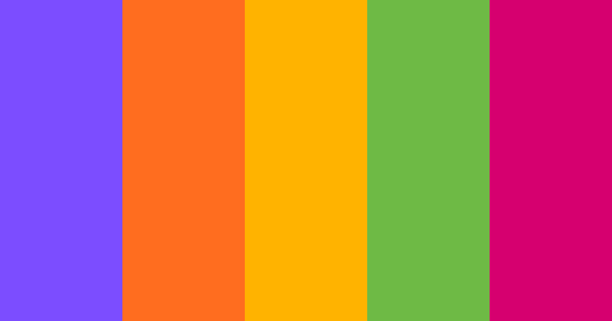 Download urban hippie color palette PNG image (landscape)