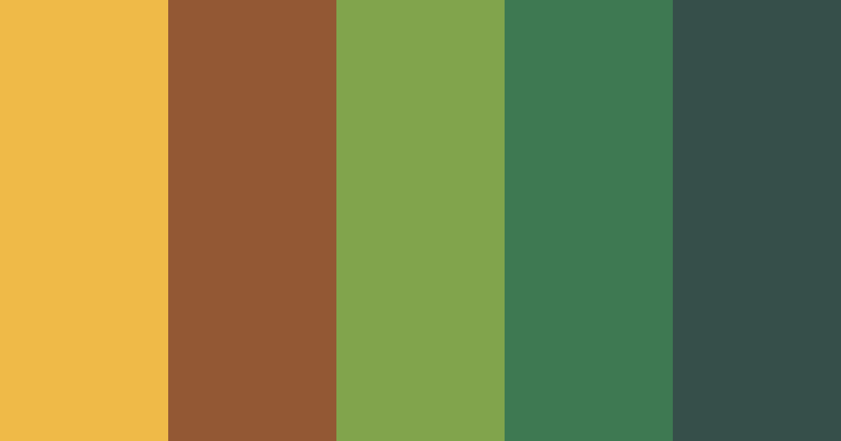 Download green mushroom shadow color palette PNG image (landscape)
