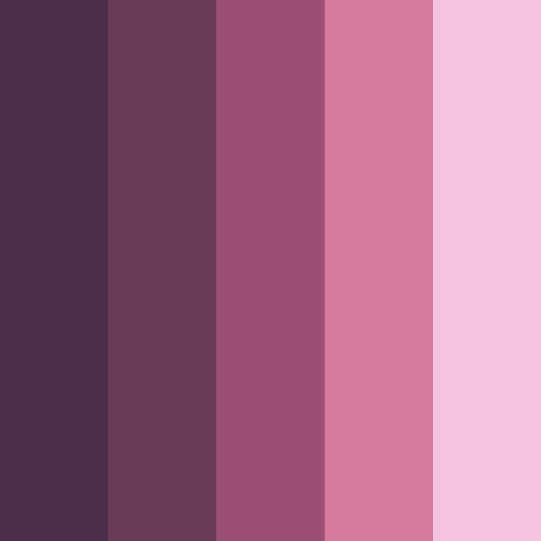 Download kuromi inspired color palette PNG image (square)
