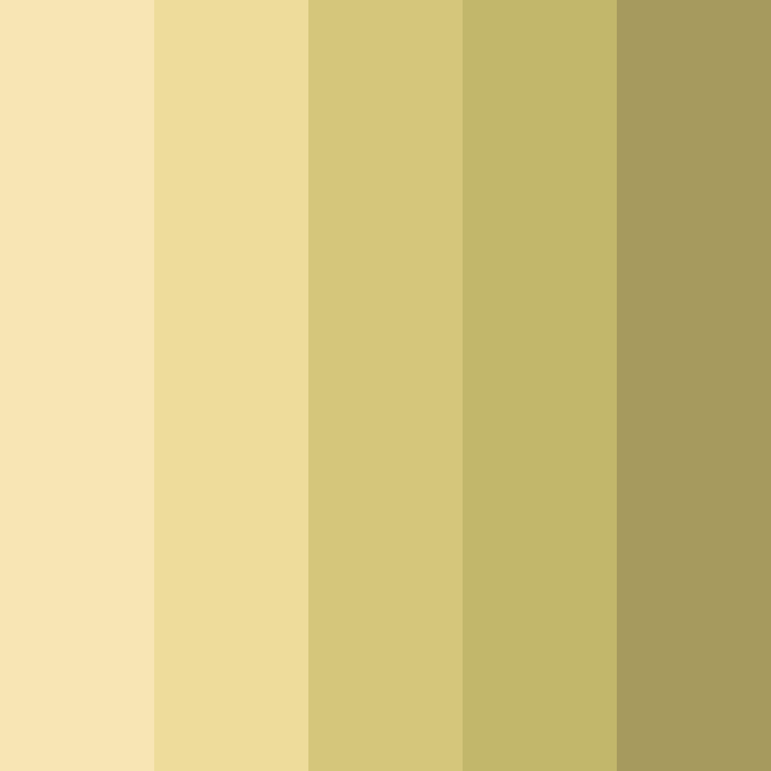 Download pure vanilla cookie color palette PNG image (square)