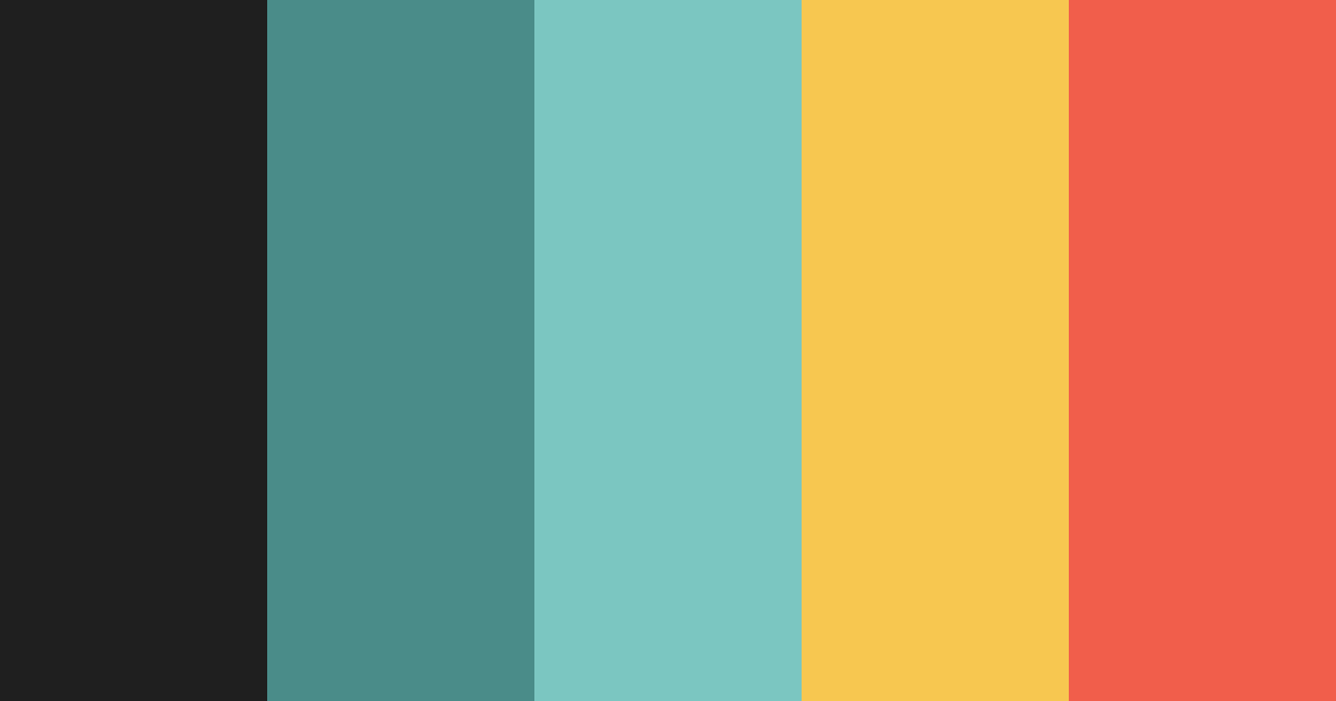 Download cosmic tropics color palette PNG image (landscape)