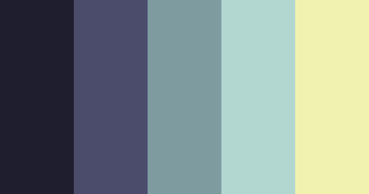 Download starry oasis color palette PNG image (landscape)