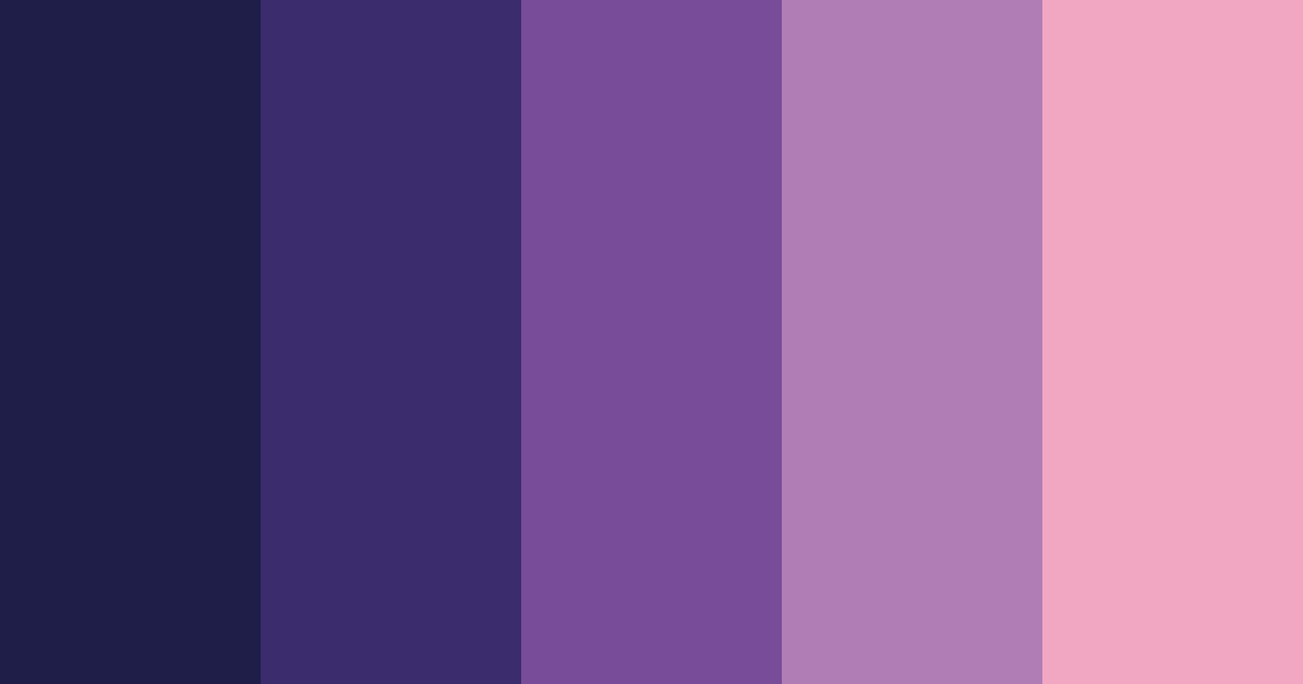 Download princess luna color palette PNG image (landscape)