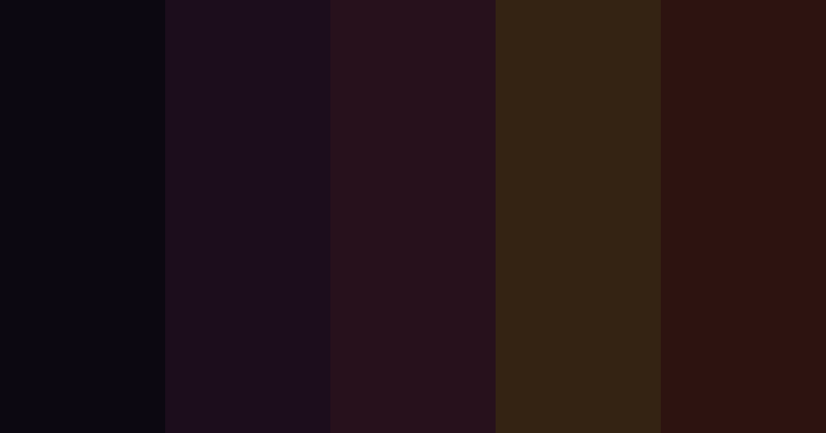 Download creature feature sunset color palette PNG image (landscape)