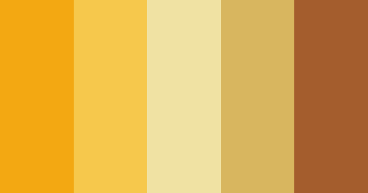 Download golden orchard color palette PNG image (landscape)