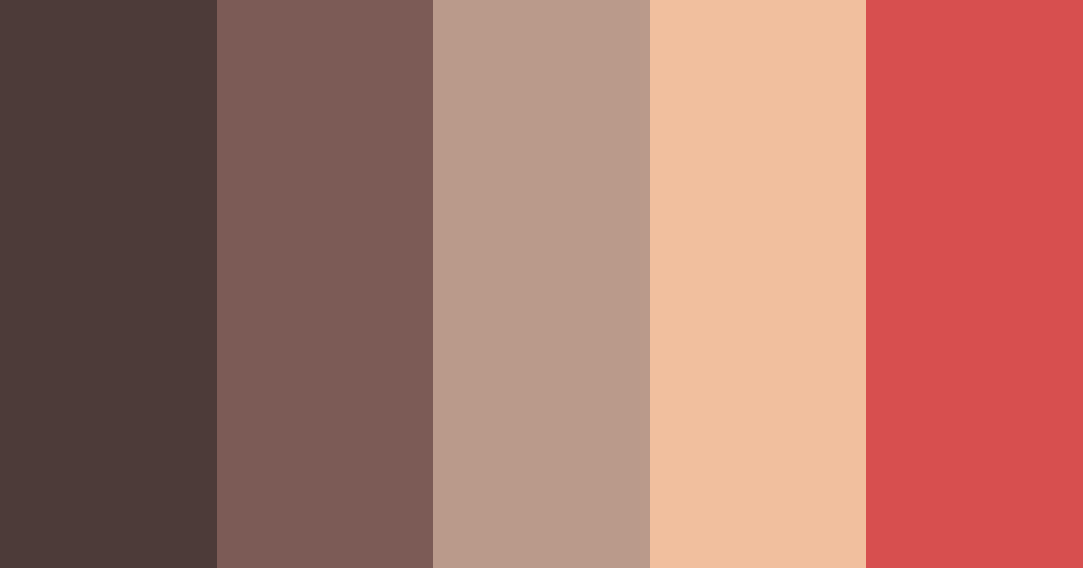 Download spicy earth color palette PNG image (landscape)