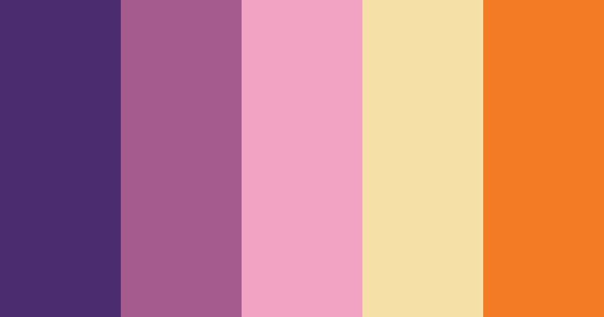 Download dreamscape color palette PNG image (landscape)