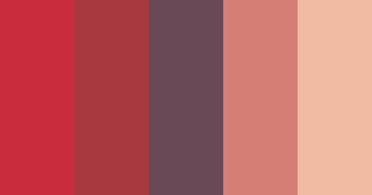 Download old scarlet color palette PNG image (landscape)