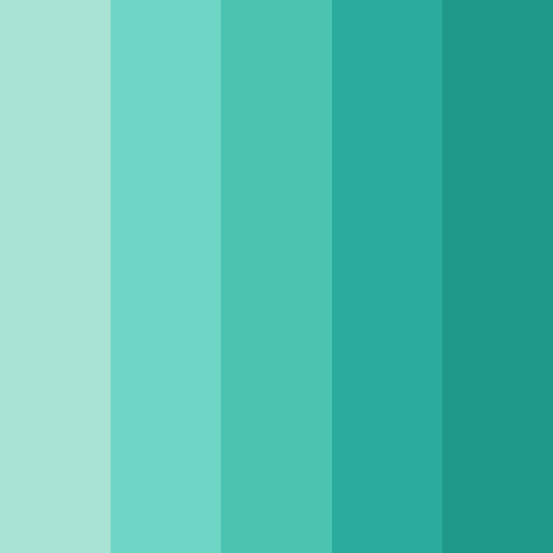 Download fade spearmint color palette PNG image (square)