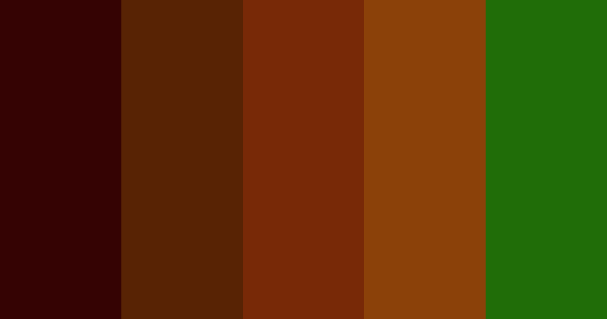 Download boho witch color palette PNG image (landscape)