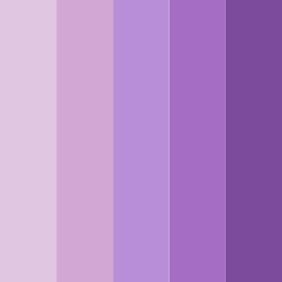 Warm Lavender Gradient in Warm Lavender Color Palettes