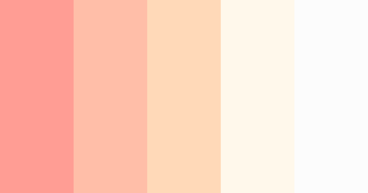 Download strawberry cream color palette PNG image (landscape)
