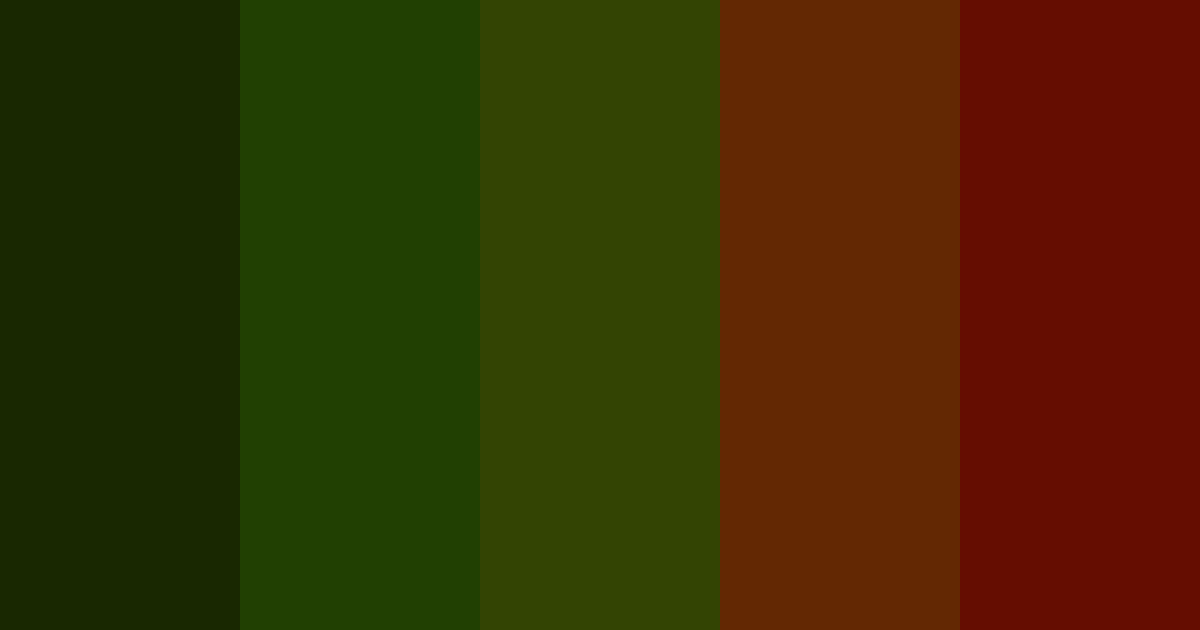 Download vintage forest color palette PNG image (landscape)