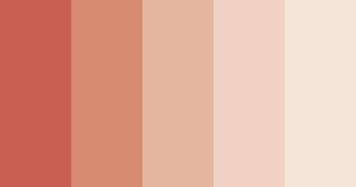 Download baby auburn color palette PNG image (landscape)