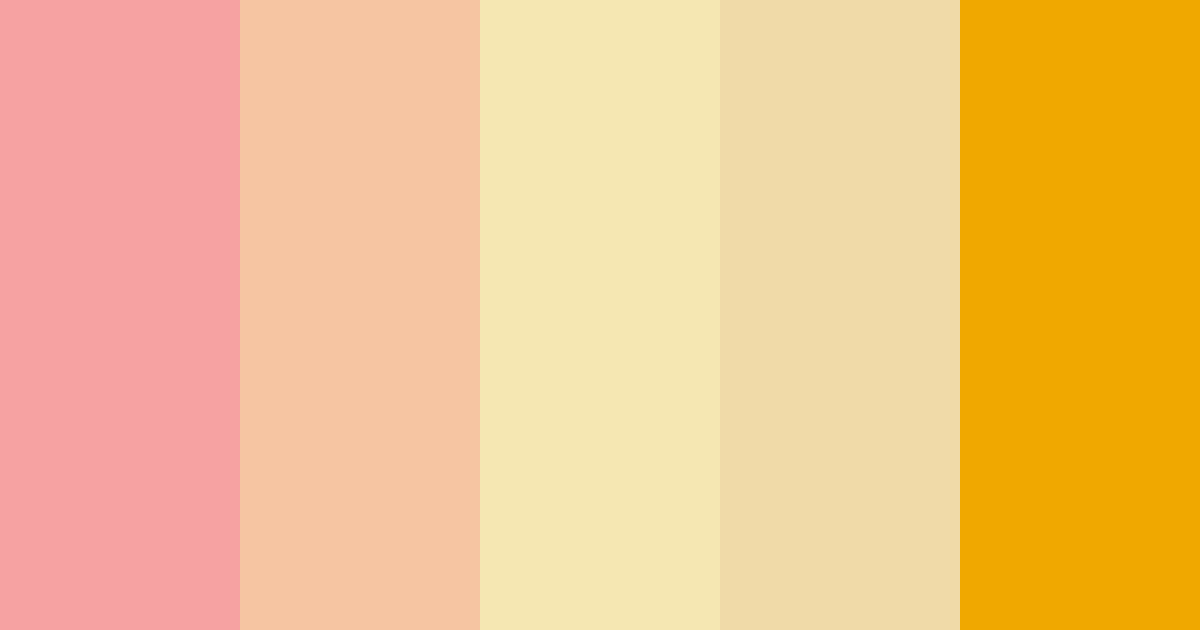 Download peach n apricot color palette PNG image (landscape)