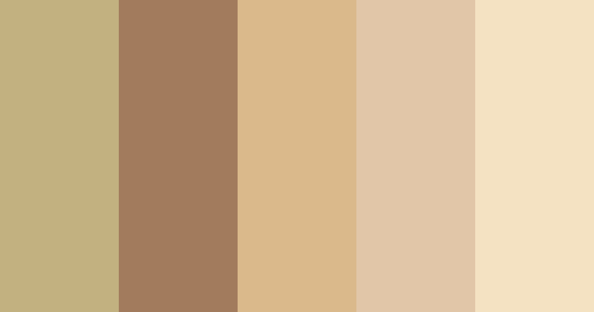 Capybara Color Palette
