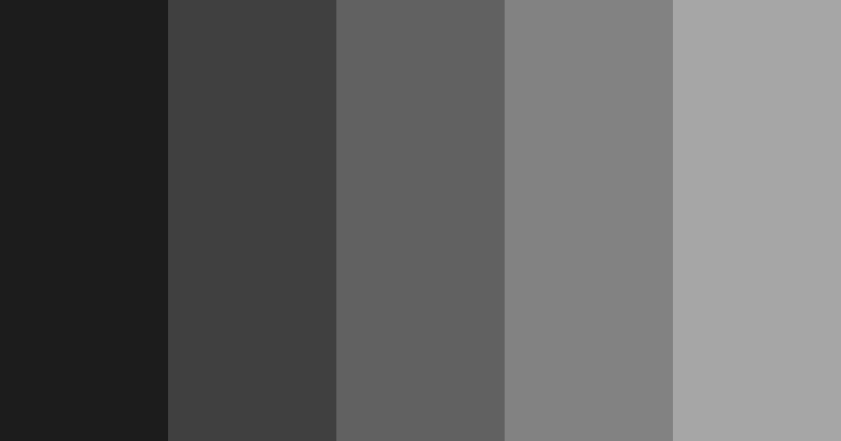 Download modern grayscale color palette PNG image (landscape)