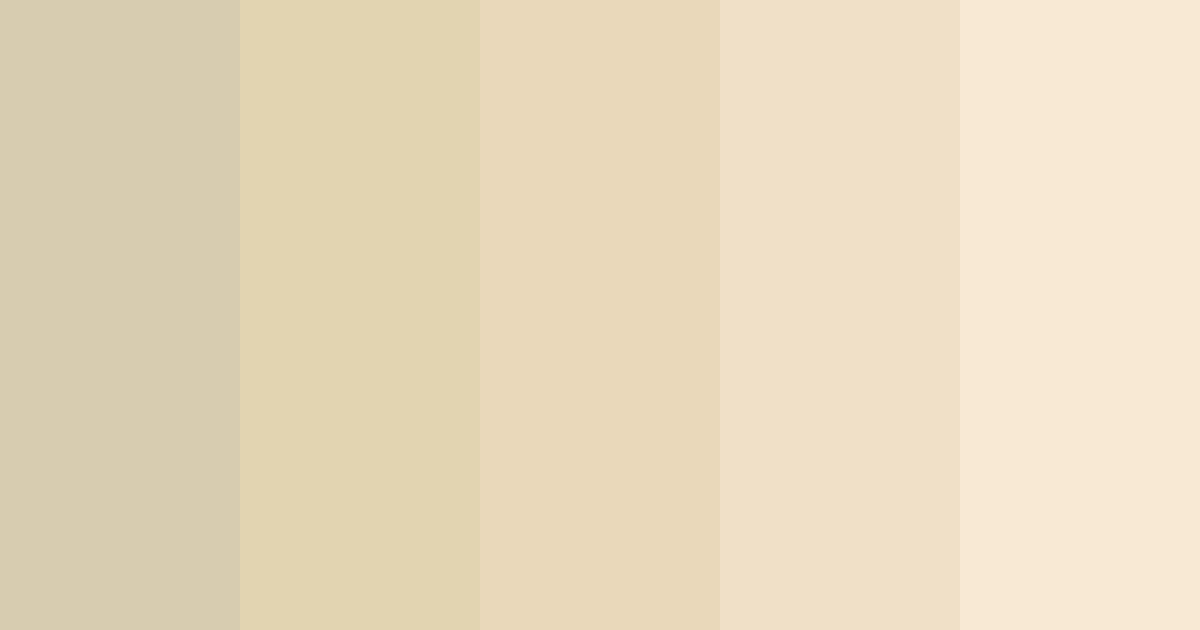 Download neutral warm color palette PNG image (landscape)