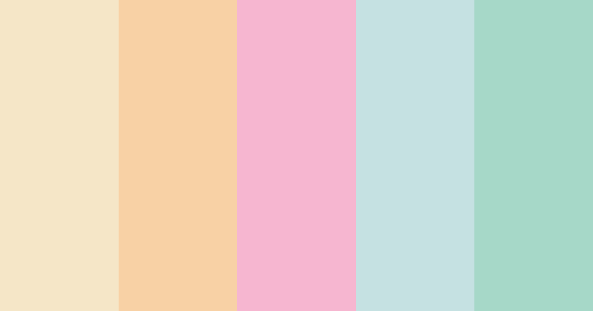 Download beige with rainbow color palette PNG image (landscape)