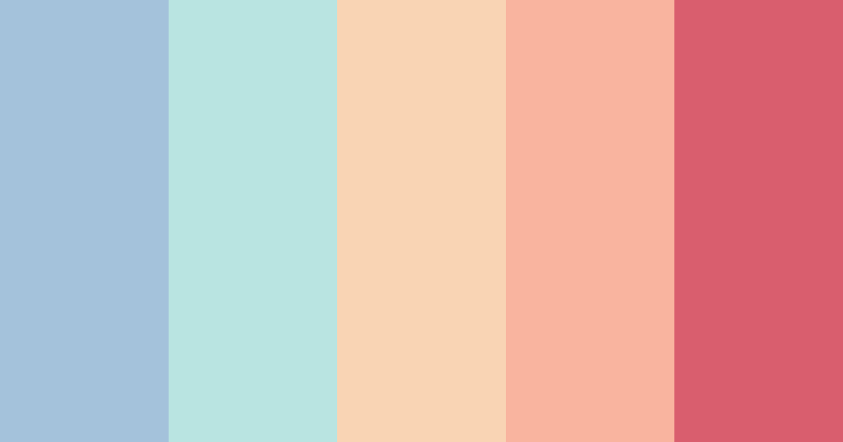 Download winter parade color palette PNG image (landscape)