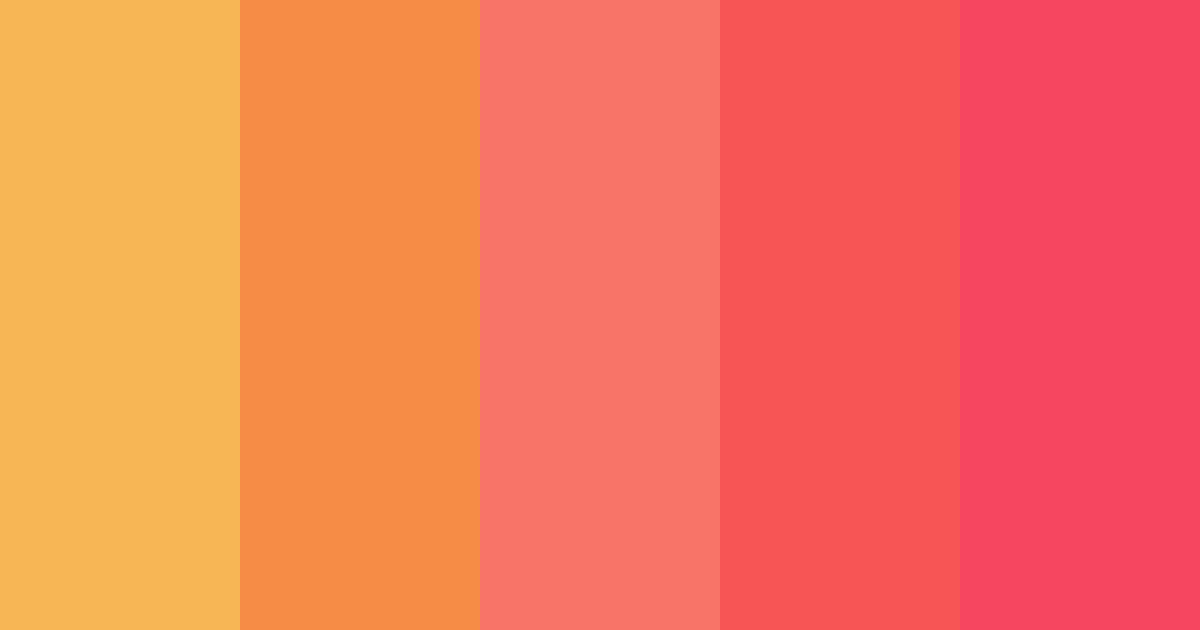 Download autumn glow color palette PNG image (landscape)