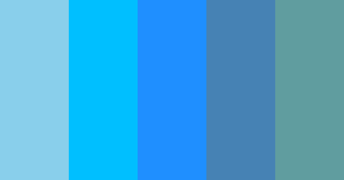 Download sky bliss color palette PNG image (landscape)