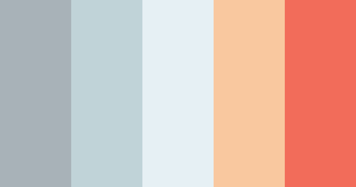 Download cool breeze color palette PNG image (landscape)