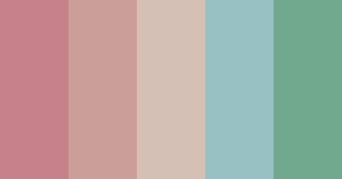 Download primavera de rosa escarlata color palette PNG image (landscape)