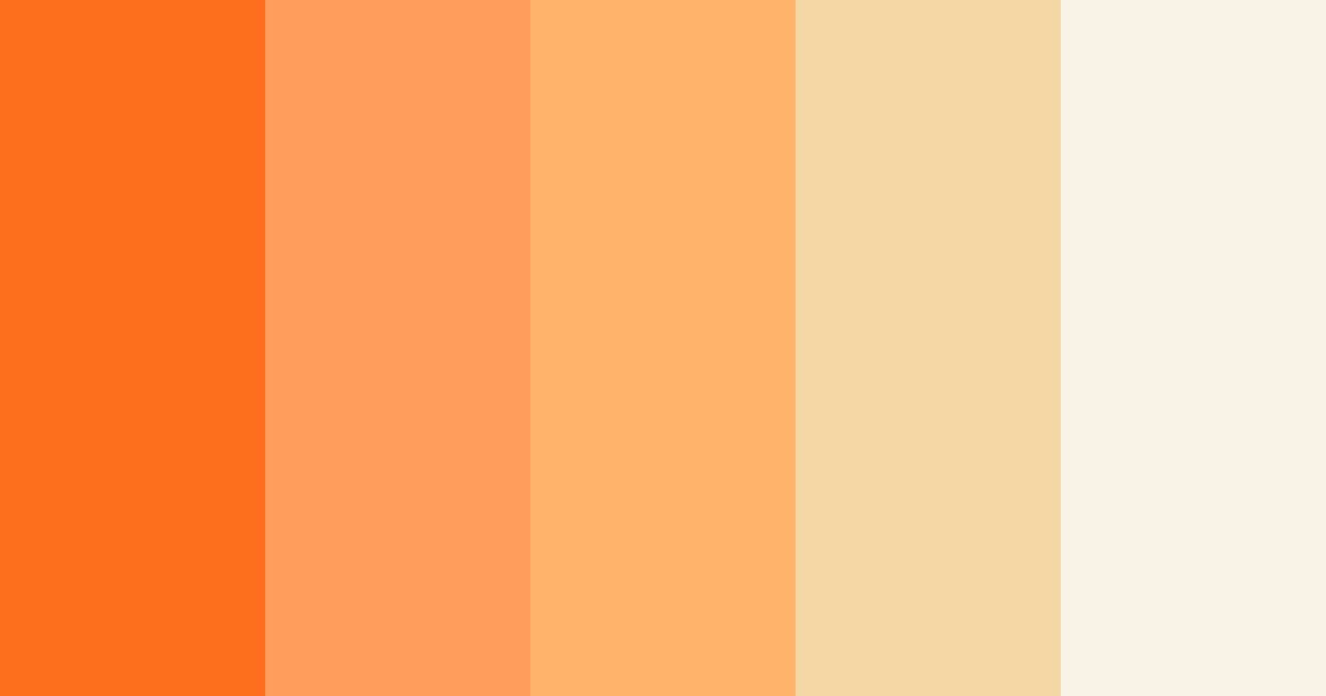 Download autumn blaze color palette PNG image (landscape)