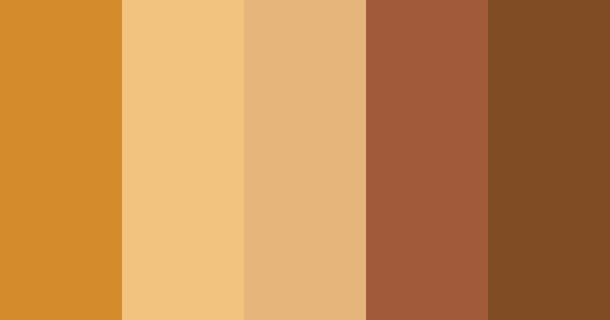 Download harvest moon color palette PNG image (landscape)