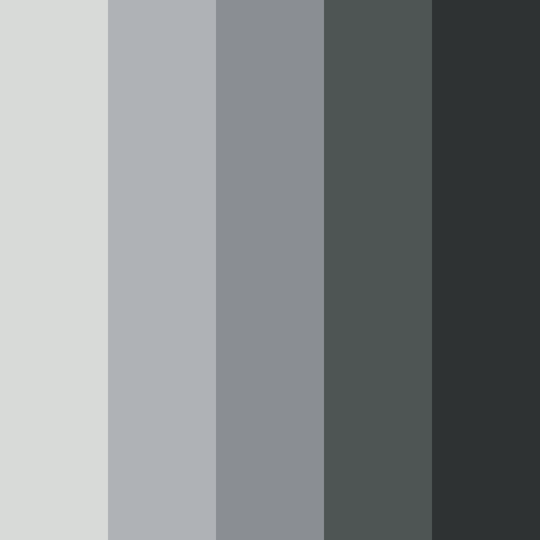Download classic chrome color palette PNG image (square)