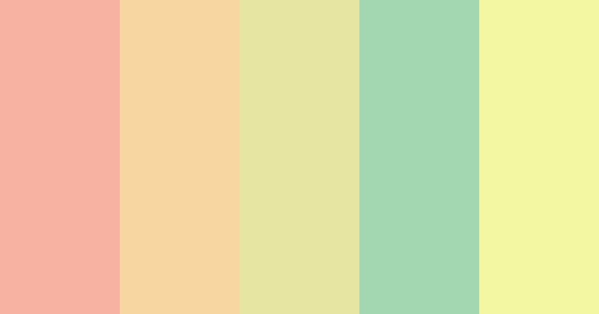Download apricot & ylang-ylang color palette PNG image (landscape)