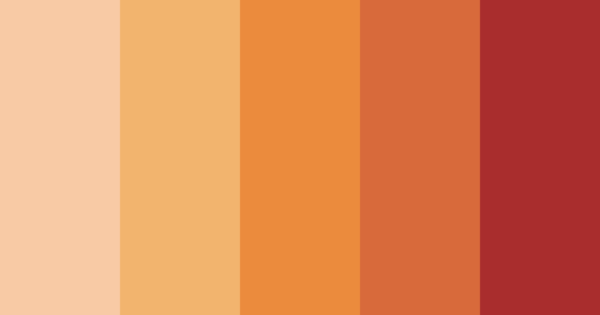 Download apricot & white musk color palette PNG image (landscape)