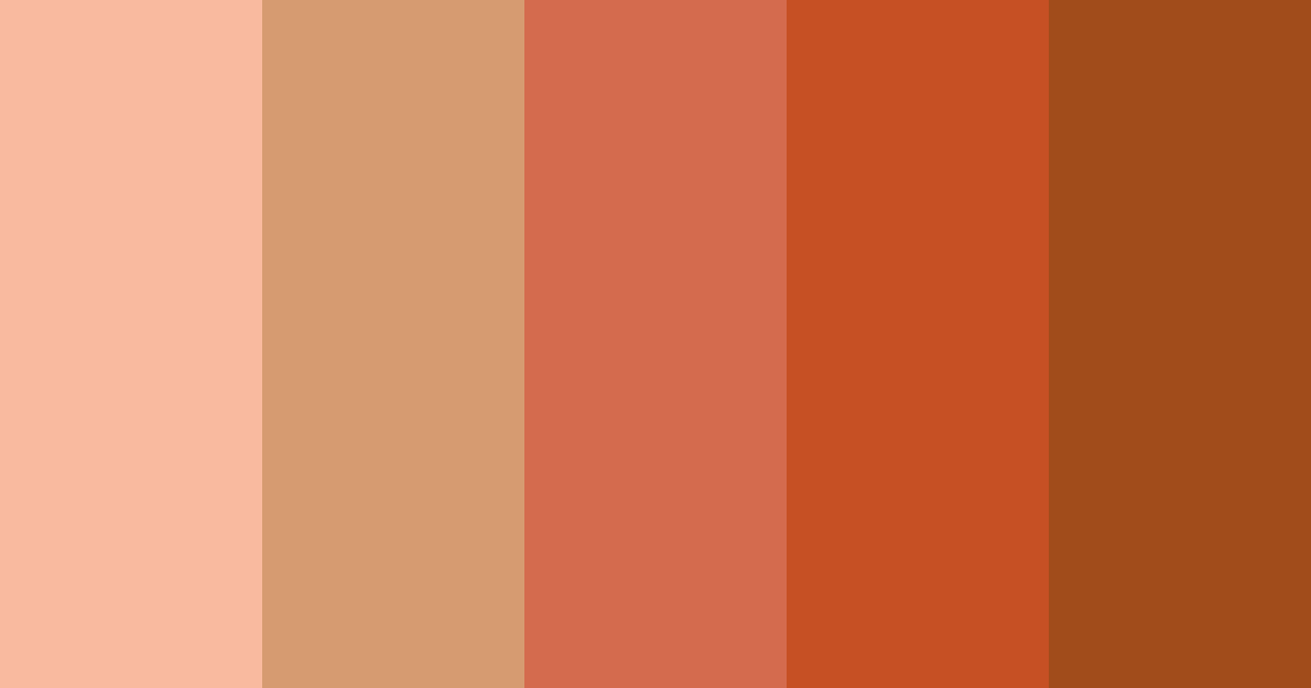 Download apricot & cedarwood color palette PNG image (landscape)