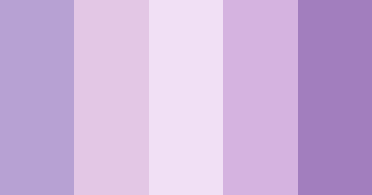 Download winter lilac color palette PNG image (landscape)