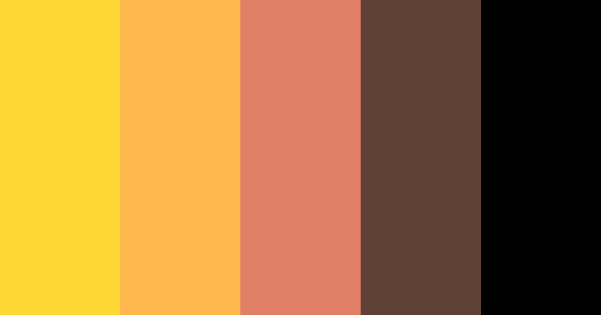 Download sun and shadow color palette PNG image (landscape)