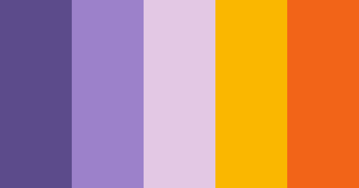 Download mystical hippie color palette PNG image (landscape)